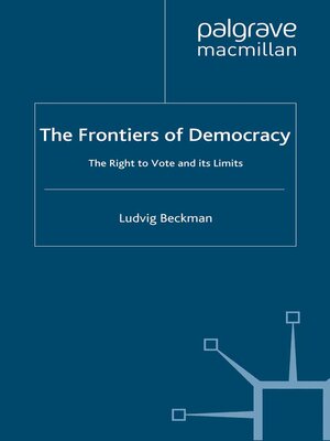 cover image of The Frontiers of Democracy